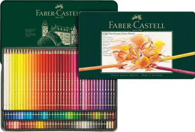 Produktbild von FABER-CASTELL Buntstifte POLYCHROMOS 120er Metalletui