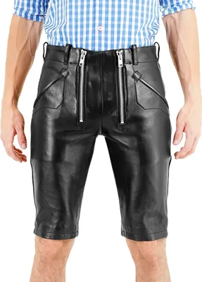 Obrázek produktu pro Bockle® Zimmermann Shorts Lederhose Pánské kožené šortky  Trachten, W36/L32
