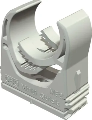 Produktbild von OBO M-Quick M32 LGR Multi-Quick-Schelle 25-32mm PA lichtgrau RAL7035 2153734
