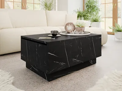 Immagine prodotto di Tavolino 90x60 cm NORAN - marmo nero