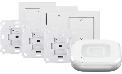 Produktbild von Homematic IP Starter Set Rollladensteuerung für 3 Rollläden