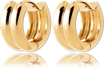 Image de Balia Creoles vergoldet Gelbgold 750 1,5cm D2JBEC021V