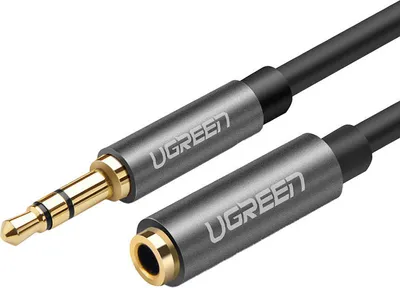 Obrázek produktu pro Ugreen AUX jack audio extender UGREEN AV118  3.5 mm 5m (black)