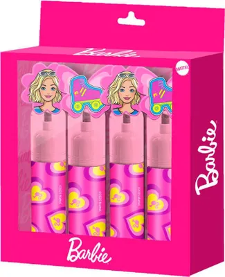 Image de Lot de 4 sous-verres Barbie