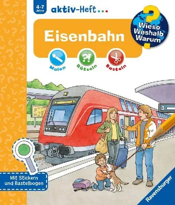 Produktbild von Wieso? Weshalb? Warum? aktiv-Heft: Eisenbahn