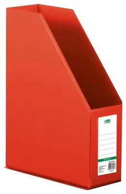 Image de Organisateur en plastique D.RECT, porte-revues, classeur vertical avec fenêtre transparente