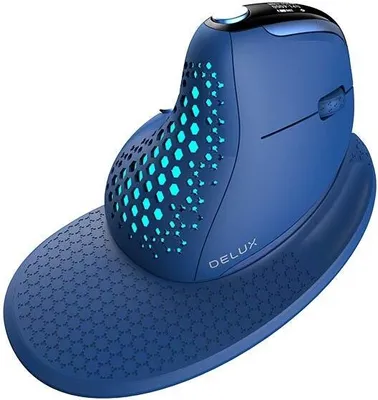 Image de Delux M618XSD mouse Office Right-hand RF Wireless + Bluetooth Optical 4000 DPI