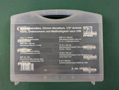 Produktbild von Schraubeneinsätze 1/2"