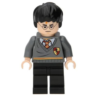 Produktbild von LEGO Harry Potter: Harry mit Eule Hedwig und Zauberstab