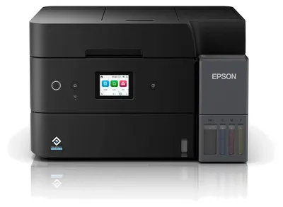 Produktbild von Epson EcoTank L6390, Tintenstrahl, Farbdruck, 4800 x 1200 DPI, Farbkopieren, A4, Schwarz