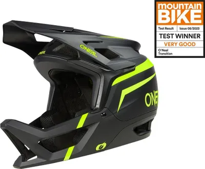 Produktbild von O'NEAL Bike Fullface Helm Transition Flash Black/Neon Yellow XL (61/62 cm)