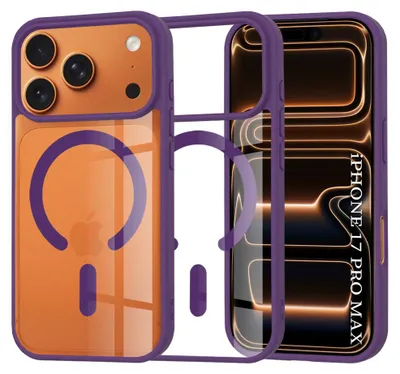 Obrázok produktu pre Techsuit – MagSafe Pro obal na iPhone 17 Pro Max – fialový