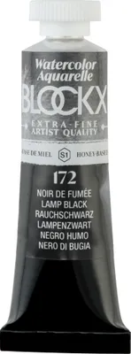 Produktbild von Blockx 3x Aquarellfarbe, Lampenschwarz - Tube 15ml - Lampenschwarz 44172BXC