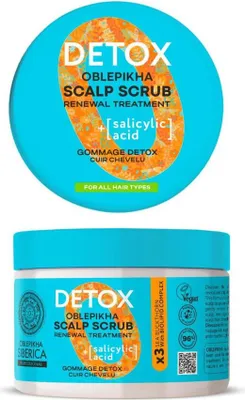 Produktbild von Natura Siberica Oblepikha O Detox Scalp Scrub. For all hair types, 300 ml