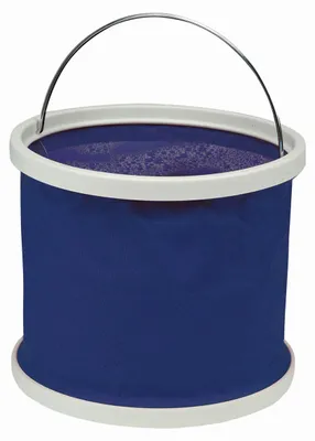 Produktbild von Falteimer 8 Liter - aus beschichtetem Nylon - mit Tragegriff