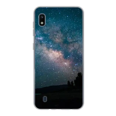 Produktbild von MuchoWow® Handyhülle Schutzhülle Hülle für Samsung Galaxy A10 Sterne - Planeten - Galaxie - Jungen - Mädchen - Kinder Silikon Softcase Handy Hülle - Schutzhülle
