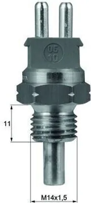 Produktbild von MAHLE TSE 2 Kühlmitteltemperatursensor passend für MERCEDES-BENZ Stufenheck (W124) C-Klasse Limousine (W202) E-Klasse Limousine (W210) SL (R129) CLK