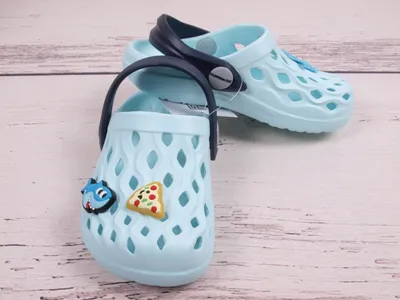 Produktbild von Camminare Flow Gummipantoffeln Strandschuhe Mint mit 3 Verzierungen
