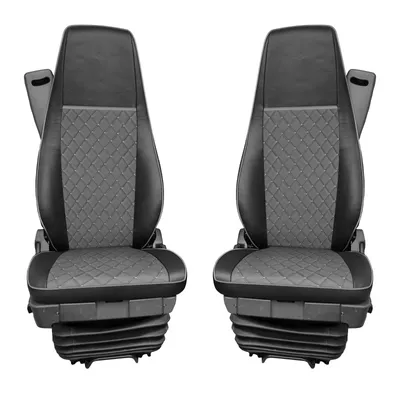 Immagine prodotto di Coprisedili per camion Per Scania R 2006-2020 Coprisedili Schonbe in ecopelle grigia