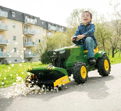 Produktbild von rolly toys Sweepy Anbaukehrmaschine grün, Maße: 49x44x40 cm; 40 988 4