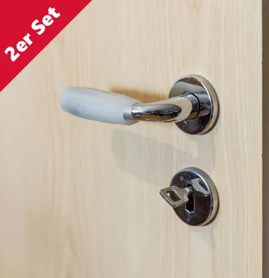 Produktbild von SELVA CLEVER MITGEDACHT: Türgriffschutz mit Leuchtfunktion für Schutz und Sicherheit, 2er-Set
