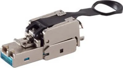Produktbild von cat. 6A Tool-less, RJ45 Stecker, werkzeuglos, EasyPull, STP