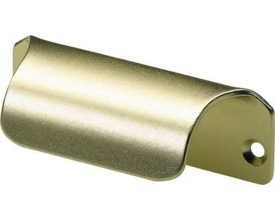 Produktbild von Hettich Möbelgriff Aluminium gold 25,0 x 70,0 x 27,0 mm - 1 Stück