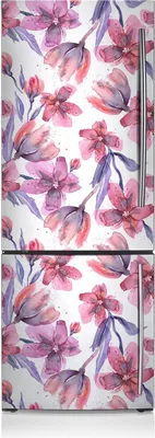 Produktbild von Kühlschrankmagnete Kühlschrank Magnetfolie Magnete Küche 60x190 cm - Pastellblumen