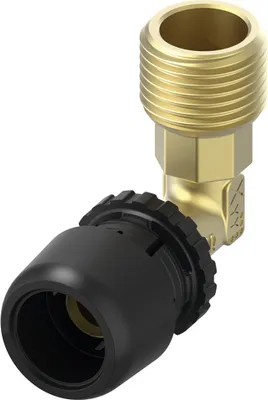 Produktbild von TECElogo-Ax Winkelübergangsnippel Dimension 25 x R 3/4, Siliziumbronze
