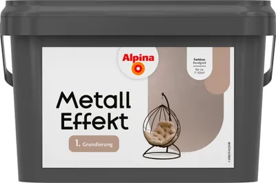 Produktbild von Alpina Grundierung für Effektfarben Metall roségold 2,5 L