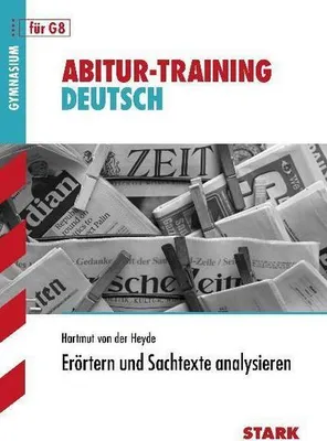 Produktbild von Abitur-Training Deutsch Erötern und Sachtexte