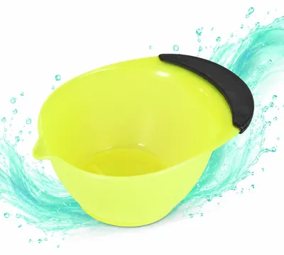 Image de Bol de teinture avec anse en gommes pour coiffeur, Image générée par une IA