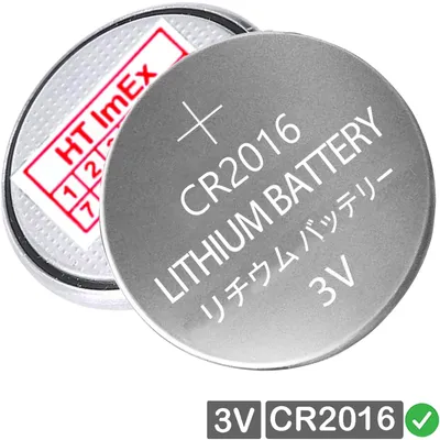 Produktbild von CR2016 Knopfzelle Batterien 3V für Spielzeug, elektronische Spiele und Computer