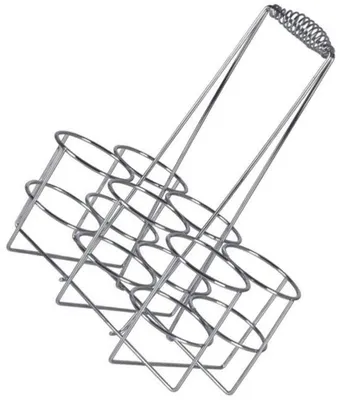 Image de Casier à bouteilles en métal, 6 bouteilles, pour restaurant, maison, bar