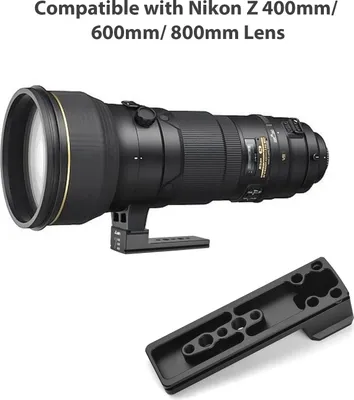 Produktbild von JLwin Kameraobjektiv-Stativhalterung, Objektivkragen, Ersatzfuss, Stativhalter-Unterstuetzung, kompatibel mit Nikon Z 400 mm/600 mm/800 mm Objektiv