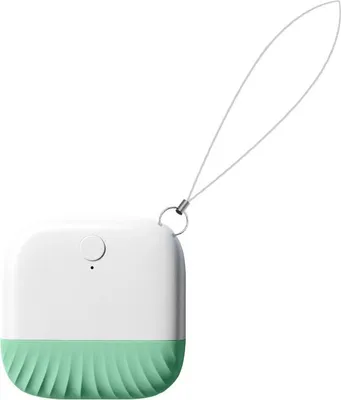 Produktbild von INF Grüner Bluetooth Anti-Verlust Tracker: Zwei-Wege-Finder für Schlüssel, Taschen