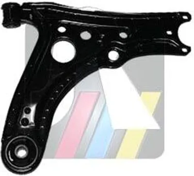 Produktbild von RTS 76-00096 Querlenker Vorne Rechts Unten Vorne Links für VW Polo Schrägheck (6N1)