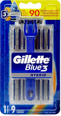 Image de Rasoir Gillette Blue 3 Hybrid + 8 lames de rechange