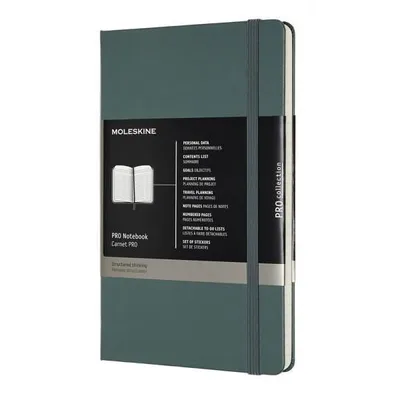Obrázek produktu pro Zápisník Moleskine Professional Large/A5, tvrdé desky, lesní zelená