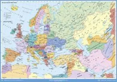 Produktbild von Europa und der Nahe Osten politisch