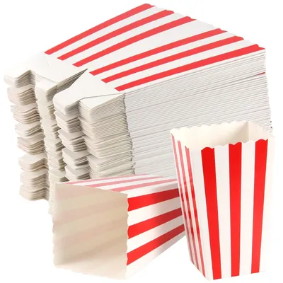 Immagine prodotto di 120 pezzi di ciotole di carta per popcorn per feste e eventi