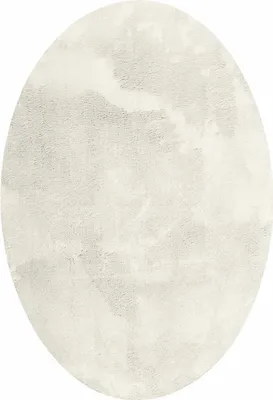 Produktbild von vidaXL Bereichsteppiche Oval HUARTE Creme 140 x 200 cm 100 %Polyester
