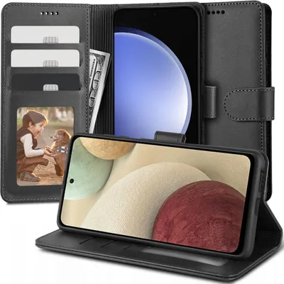 Produktbild von Tech-Protect Brieftasche Galaxy S23 Fe Schwarz