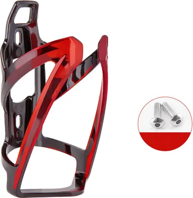 Produktbild von INF Wasserflaschenhalter für Fahrrad – Rot Rot