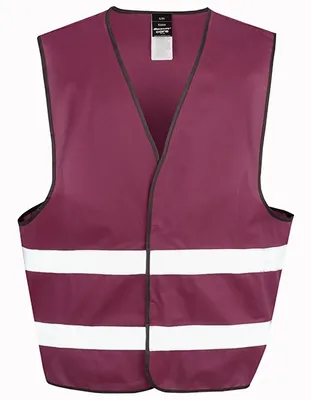 Image de Result Core R200X | Gilet de sécurité motoriste / ISOEN20471:2013, classe 2 - Couleur : Bourgogne - Taille : XXL/3XL