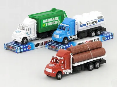 Productafbeelding van Adar vrachtwagen 466883 met terugtrekmotor, 19 cm