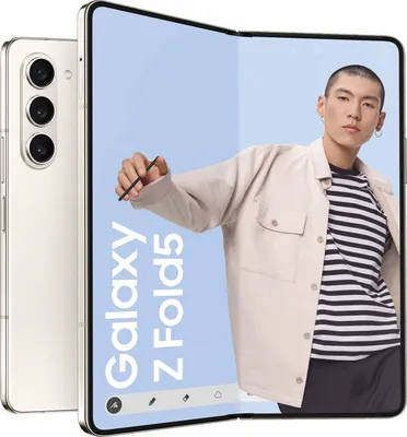Produktbild von Smartphone Samsung SM-F946BZECEUB Creme 12 GB RAM 512 GB