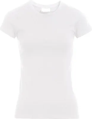 Produktbild von Slim-Fit T-Shirt Damen, Weiß, S