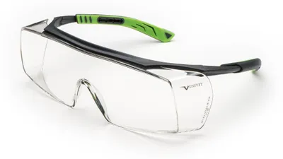 Produktbild von Fitover Überbrille, Scheibe klar, kratzfest, beschlagfrei, UV400