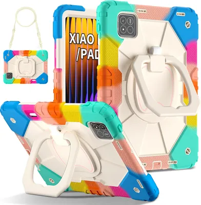 Obrázek produktu pro Pouzdro pro Xiaomi Pad 7 / Pad 7 Pro odolné přenosné ochranné pouzdro se stojánkem, ručním popruhem a ramenním popruhem Bunt Růžový